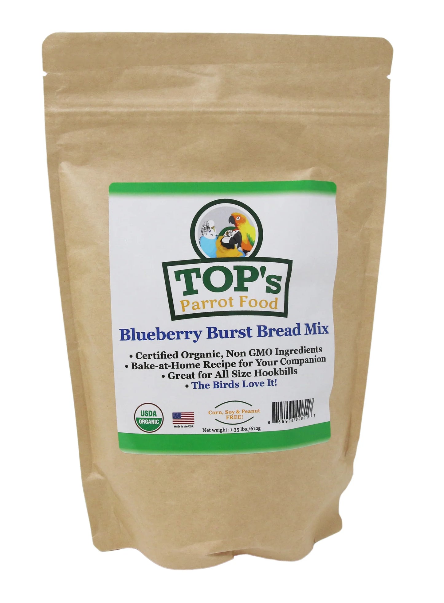Top's Blueberry Burst Bread Mix