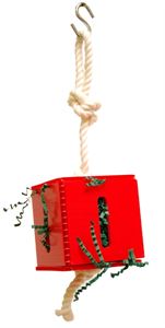 Crinkle Paper Box 3" x 3"