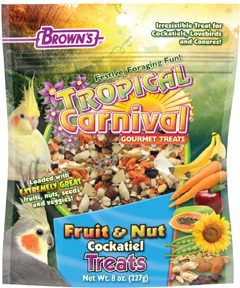 Fruit and Nut Cockatiel Treat
