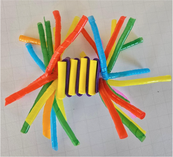 Funfetti Foot Toy