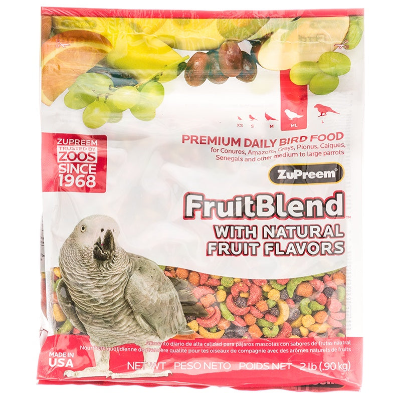 Zupreem F.B. Parrot/Conure 2 lbs