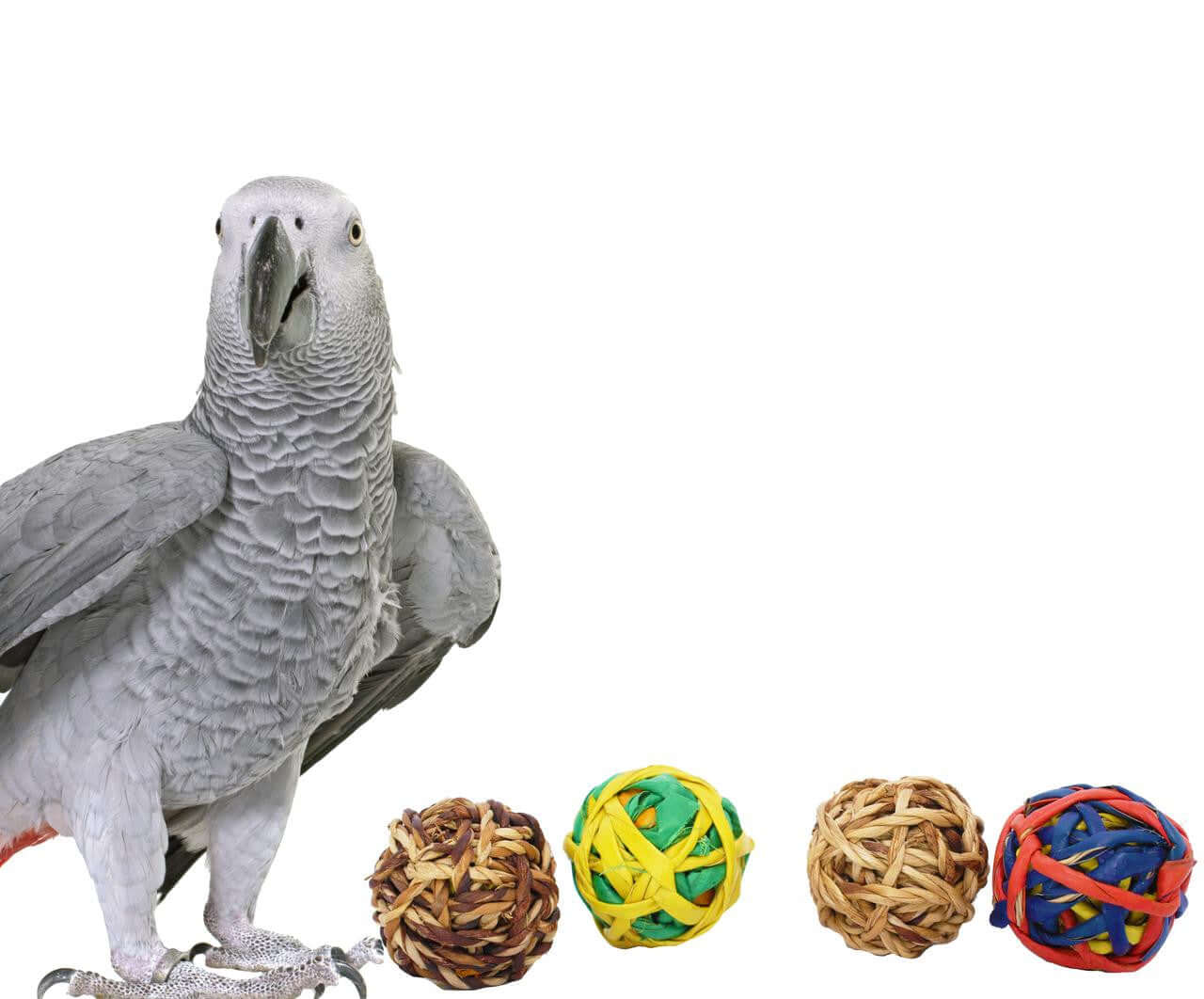 Natural String Ball Foot Toy