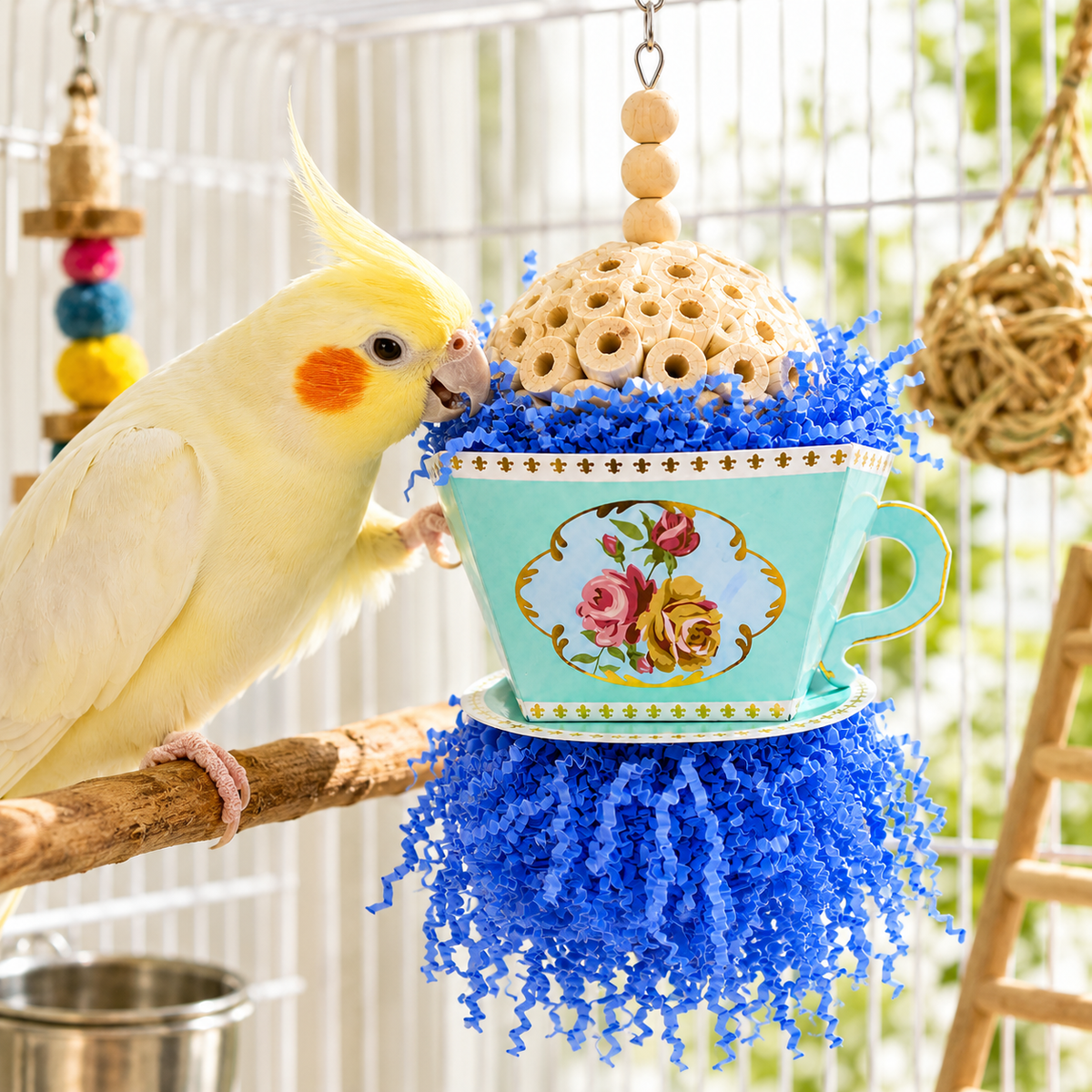 Sola Teacup (Blue)