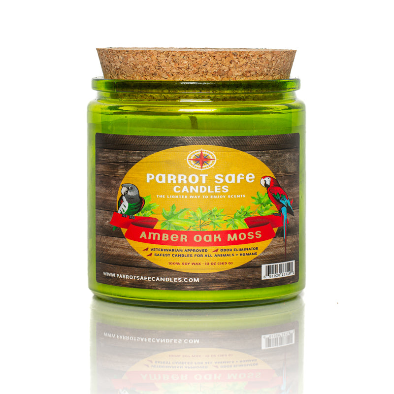 Amber Oak Moss Candle