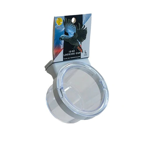 Small Plastic Cup with Locking Ring(12oz)