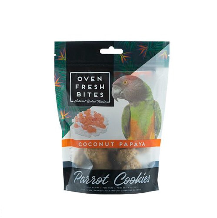 Oven Fresh Bites Parrot Cookies - Coconut Papaya (4 oz)