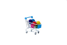 Shopping cart toy for birds