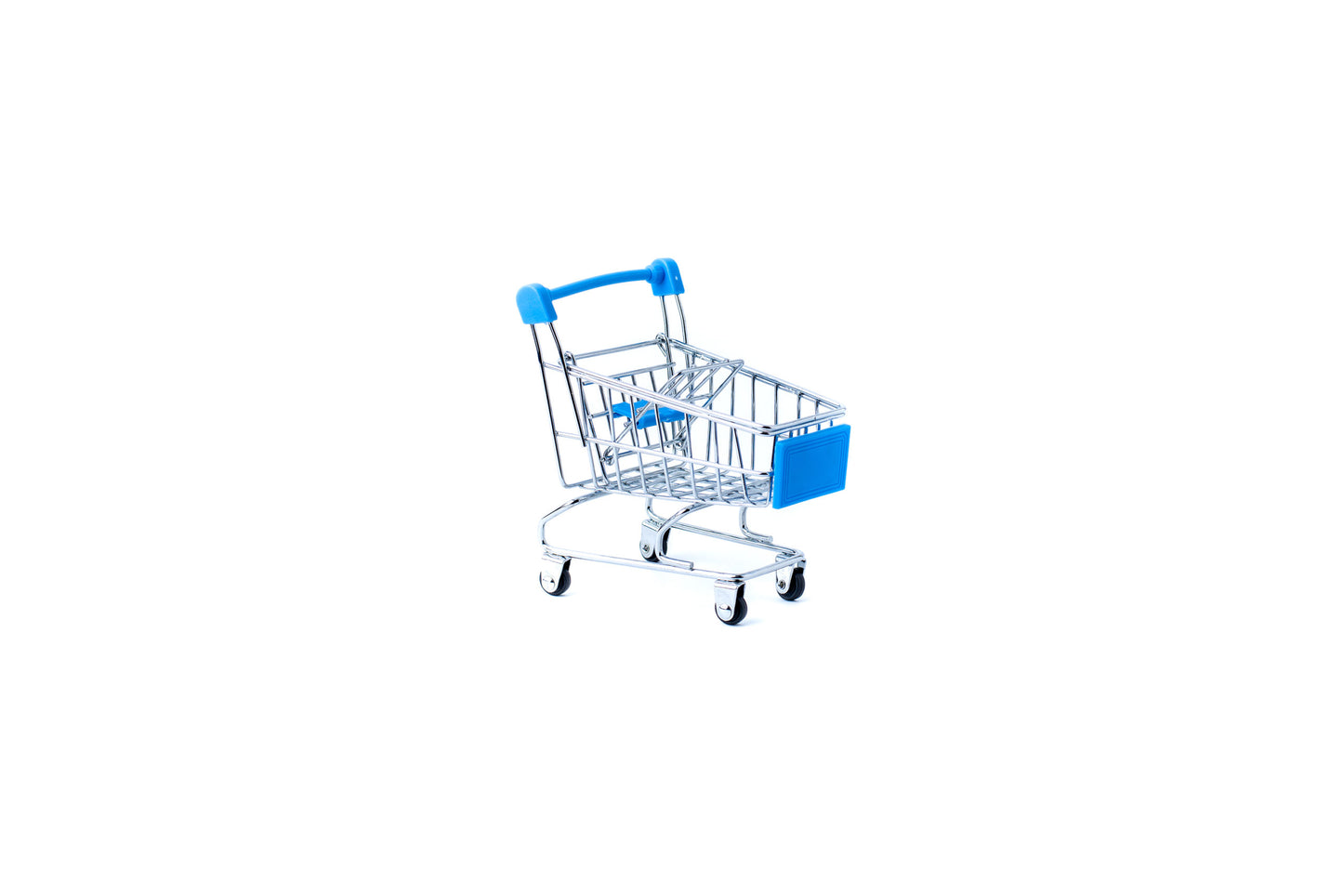 Shopping cart toy for birds