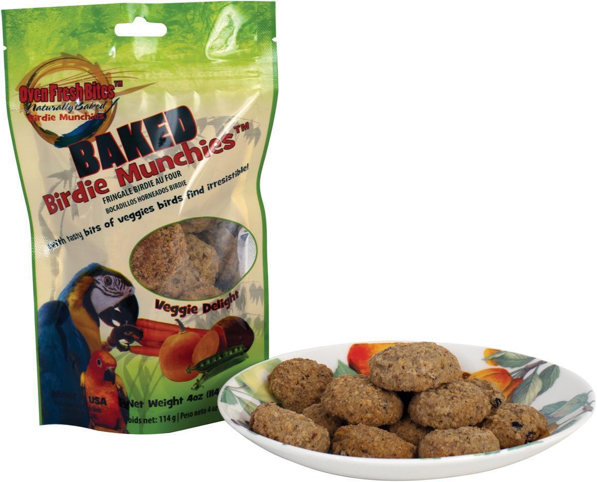 Baked Birdie Munchies Veggie-Delight 4 oz