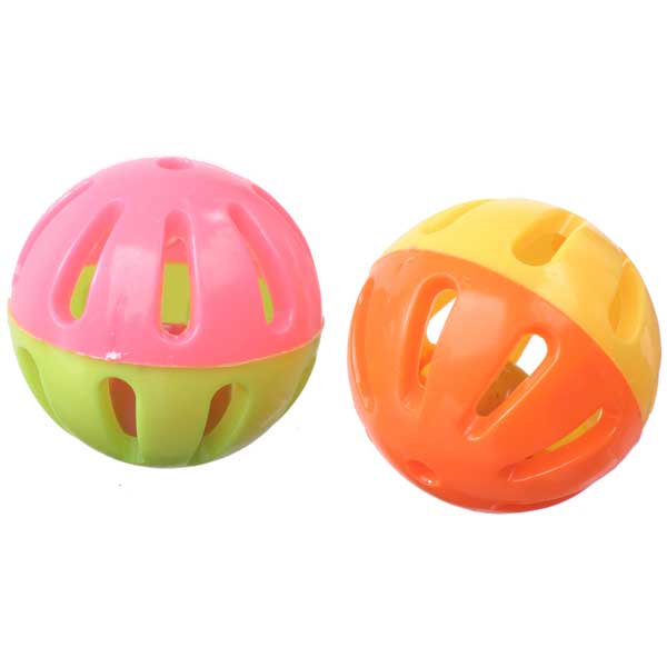 2" Birdie Balls (4) Foot Toy