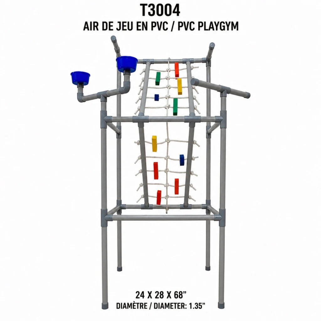 Play Gym (24"x28"x82") PVC