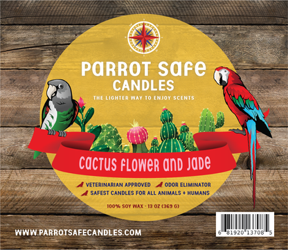 Cactus Flower &amp; Jade Candle