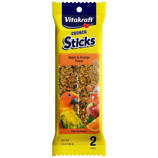 Vitakraft Crunch Stick - Apple & Orange (Conure)