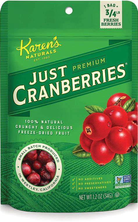 Karen's Just Cranberries (1.2oz)
