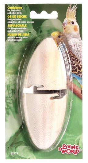 Living World Cuttlebone for Medium Birds