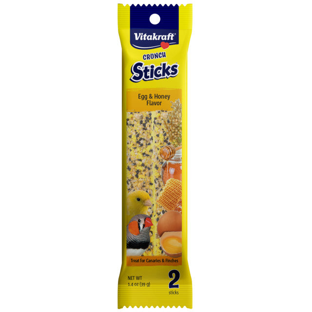 Vitakraft Crunch Stick - Egg & Honey (Canary/Finch)