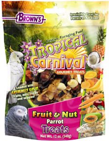 Fruit and Nut Parrot Treat
