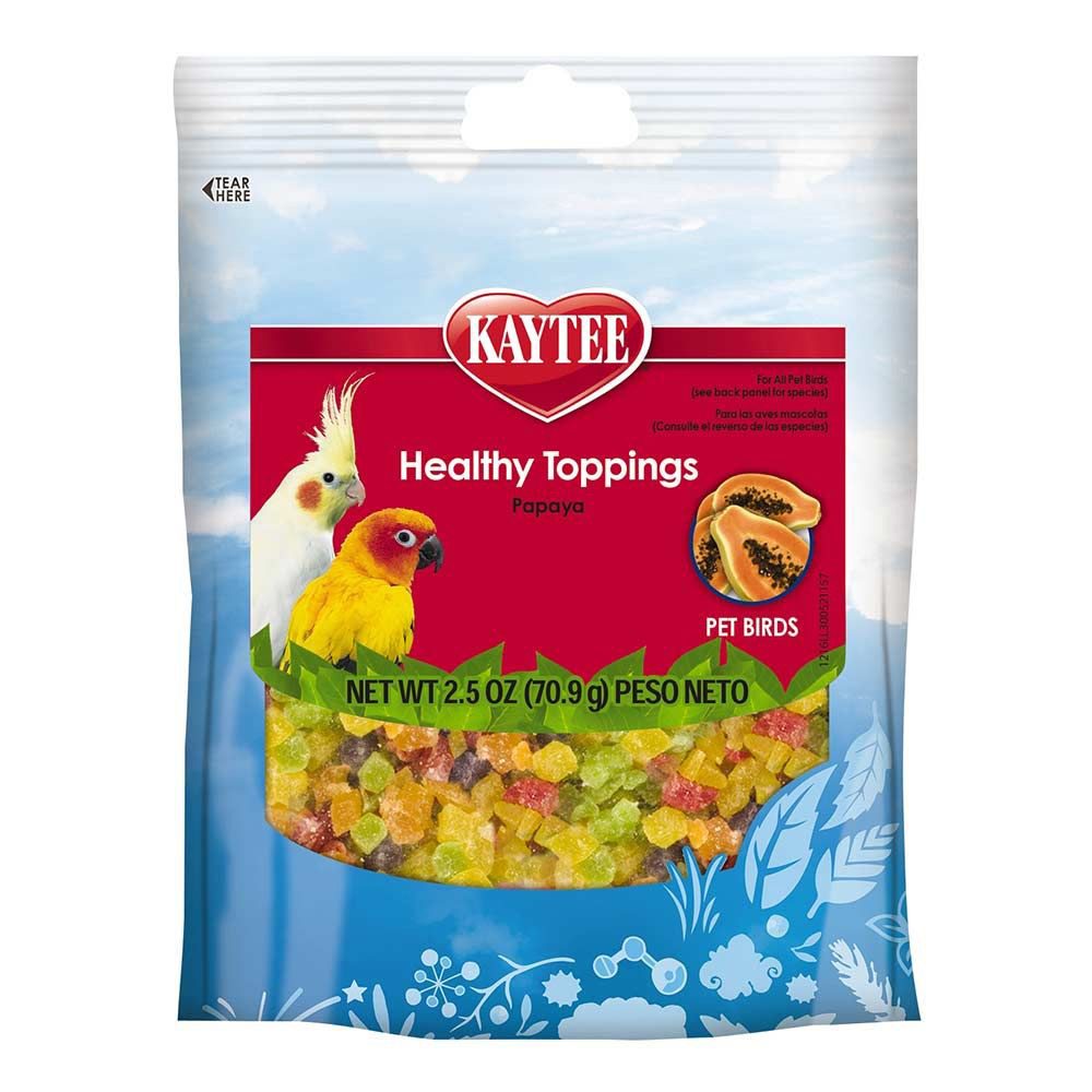 Healthy Toppings Papaya Treat