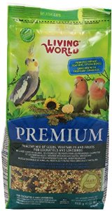 Living World Premium For Cockatiels And Lovebirds