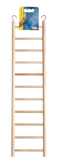 Living World Wooden Bird Ladder - 11 Steps