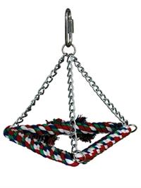 Horizontal Rope Triangle Small 6"