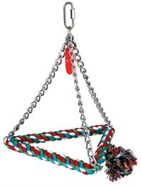 Horizontal Rope Triangle Medium 8"