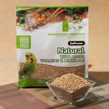 Zupreem Natural Parakeet 2.25 lbs