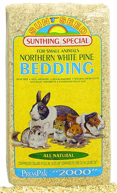 Sunseed White Pine Bedding 10L