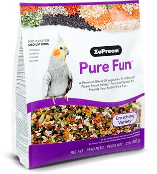 Zupreem Pure Fun Cockatiel/Conure (2 lbs)