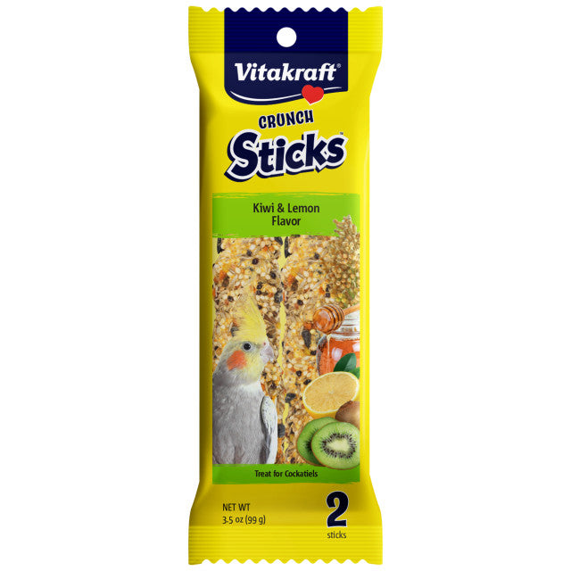 Vitakraft Crunch Stick - Kiwi & Lemon (Cockatiel)