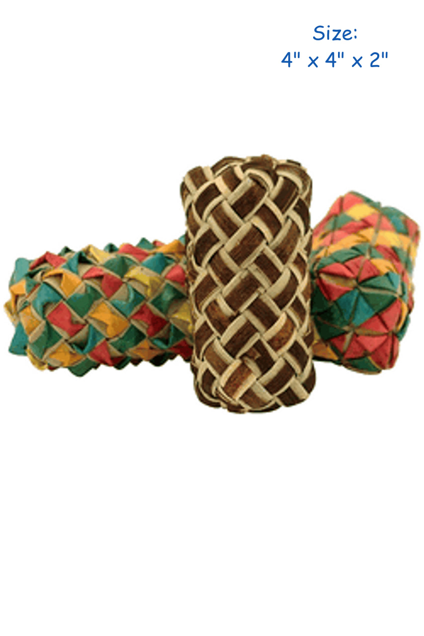Woven Cylinder Foot Toy