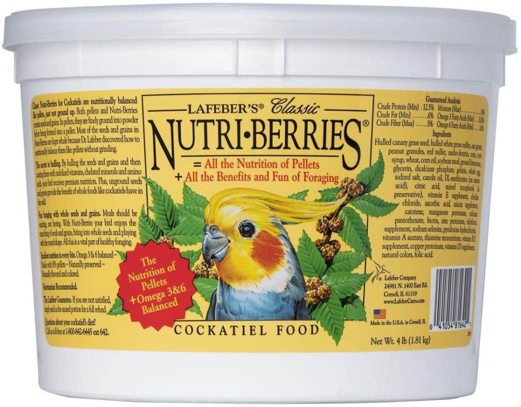 Lafeber's Classic NutriBerries for Cockatiels (4 lb) Todd Marcus