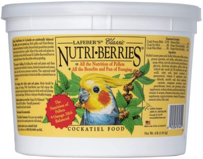Lafeber's Classic Nutri-Berries for Cockatiels (4 lb)