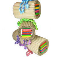 Triple Stacked Bird Toy