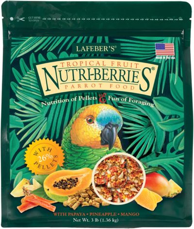 Lafeber's Tropical Fruit Nutri-Berries for Parrots (3 lb)