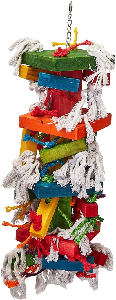 Caitec Giant Knots N Blocks Bird Toy