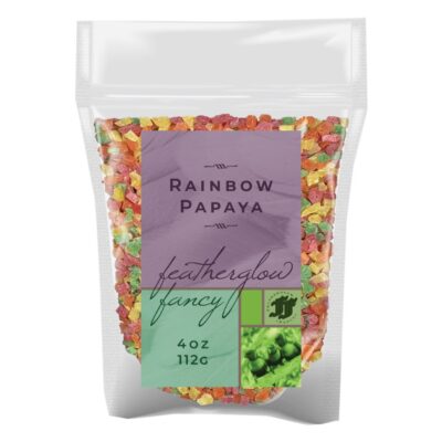 Rainbow Papaya Diced
